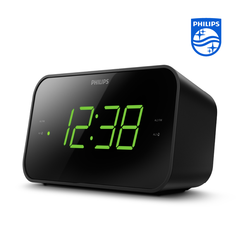 Philips FM Digital Tuning Dual Alarm Clock Radio TAR3306/12 Juzshoppe